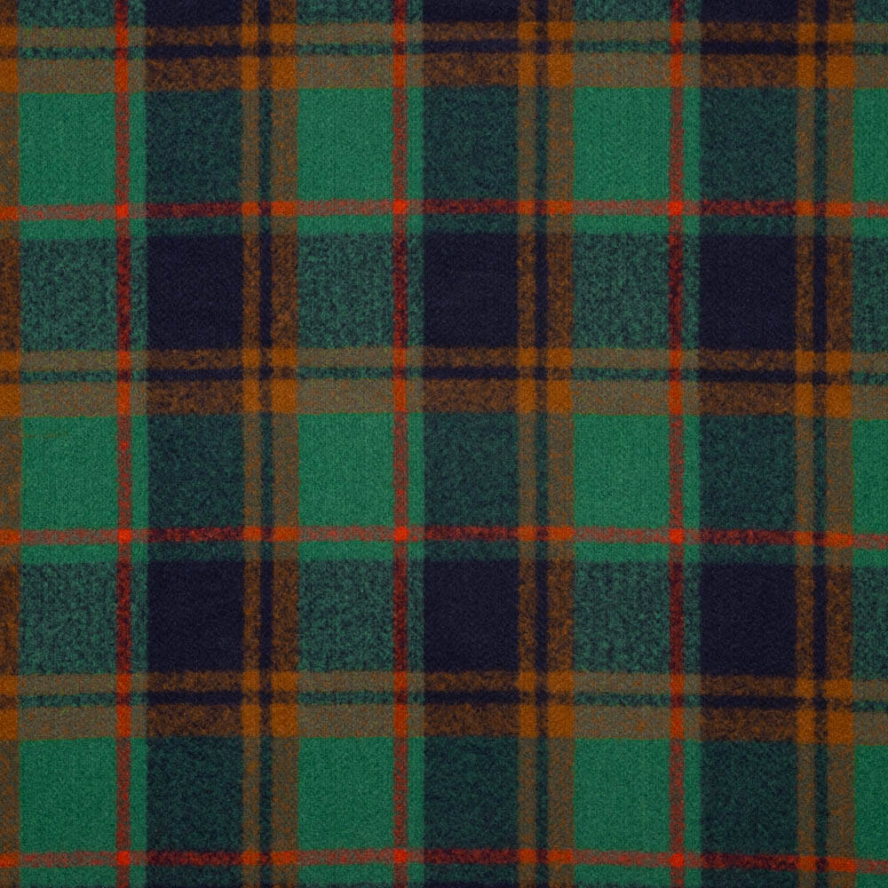 Mufflon Plaid Woolen Grün - Ribes y Casals