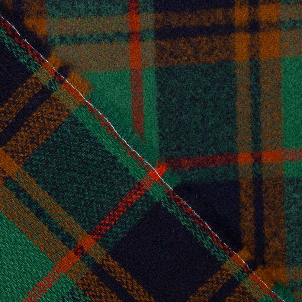 Mufflon Plaid Woolen Grün - Ribes y Casals