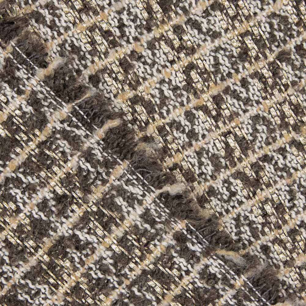 Chanel Lurex Tweed Goldener Nerz - Ribes y Casals