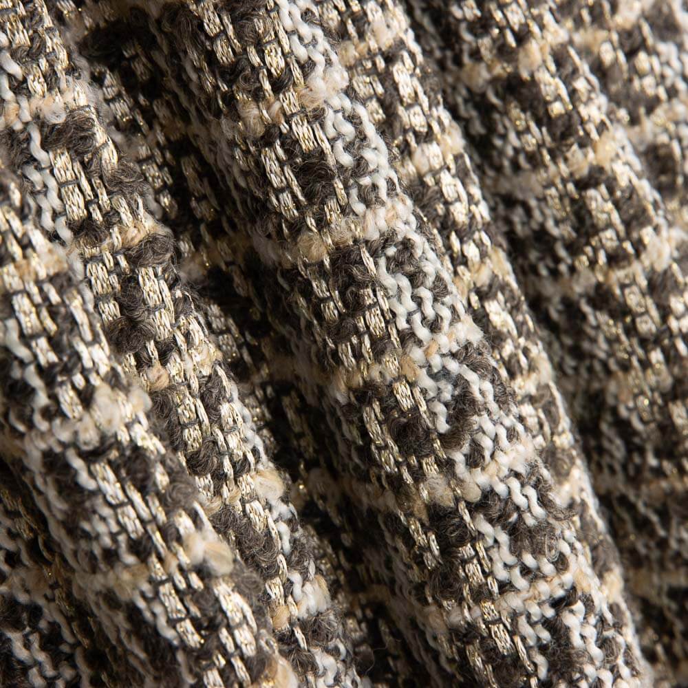 Chanel Lurex Tweed Goldener Nerz - Ribes y Casals