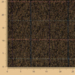 Wolle Herringbone Schwarz - Ribes y Casals