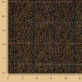 Wolle Herringbone Schwarz - Ribes y Casals