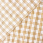 Beige Stain Resin Tischtuch Kariert Quadrate - Ribes y Casals