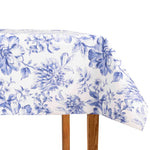 Classic Blue Floral Fleckenbeständige Tischwäsche - Ribes y Casals