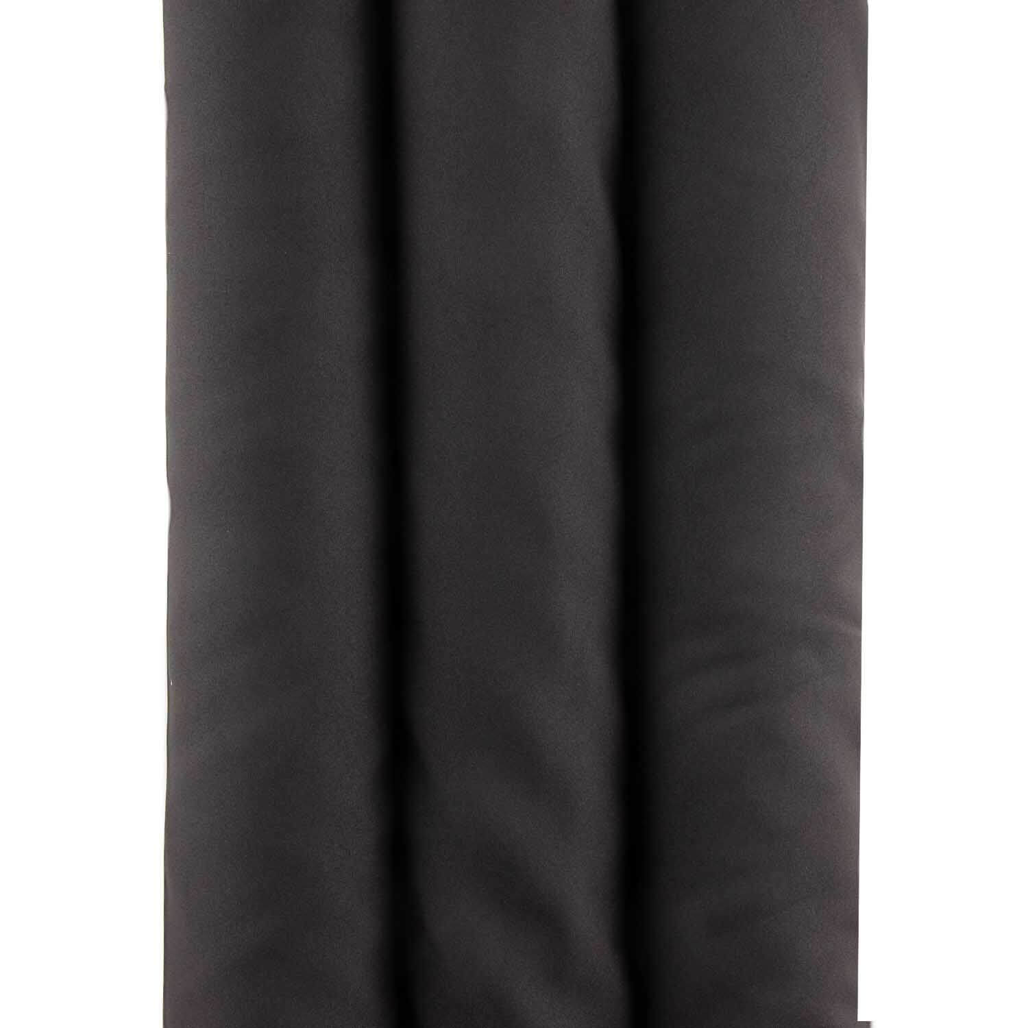 Polyester Flachrolle Schwarz 150 cm - Stück 30 Meter - Ribes y Casals