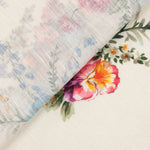 Rustikales Retal Rústico Estampado Floral Marfil - Verschiedene Größen x Breite von 150 cm - Ribes y Casals