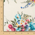 Rustikales Retal Rústico Estampado Floral Marfil - Verschiedene Größen x Breite von 150 cm - Ribes y Casals