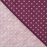 Rustikales Bordeaux 4mm Punktdruck - Ribes y Casals