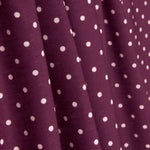 Rustikales Bordeaux 4mm Punktdruck - Ribes y Casals