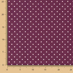 Rustikales Bordeaux 4mm Punktdruck - Ribes y Casals