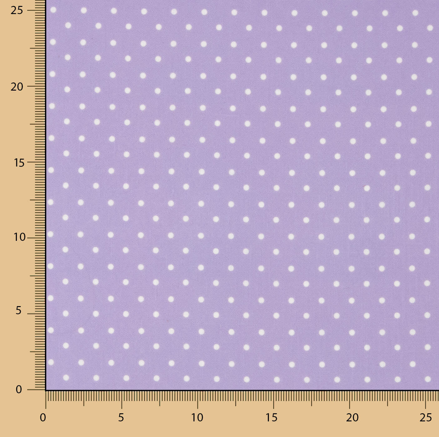 Rustikales Mauve 4mm Mauve Dot Druck - Ribes y Casals