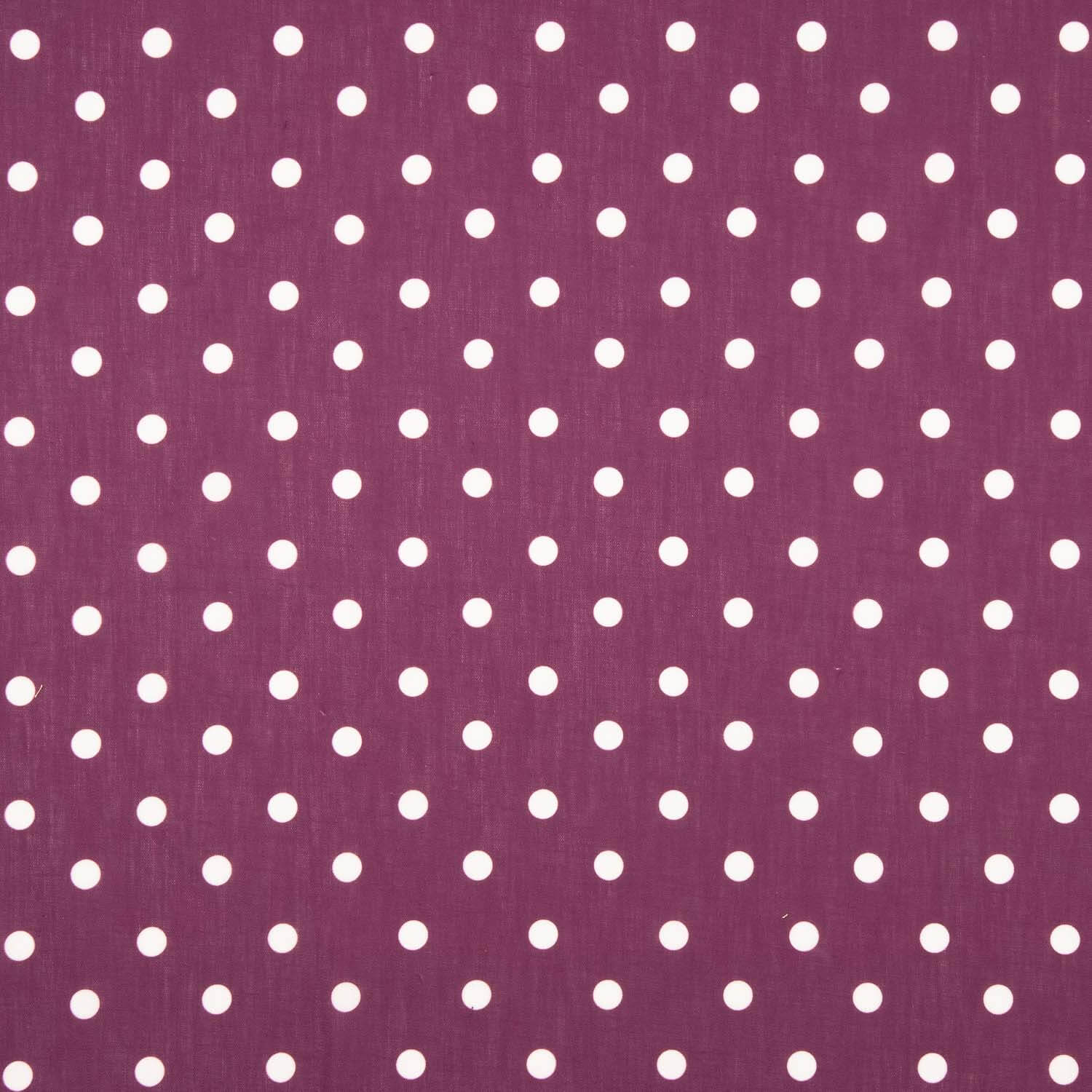 Rustikales Bordeaux 15mm Punkt-Muster - Ribes y Casals