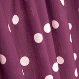 Rustikales Bordeaux 15mm Punkt-Muster - Ribes y Casals