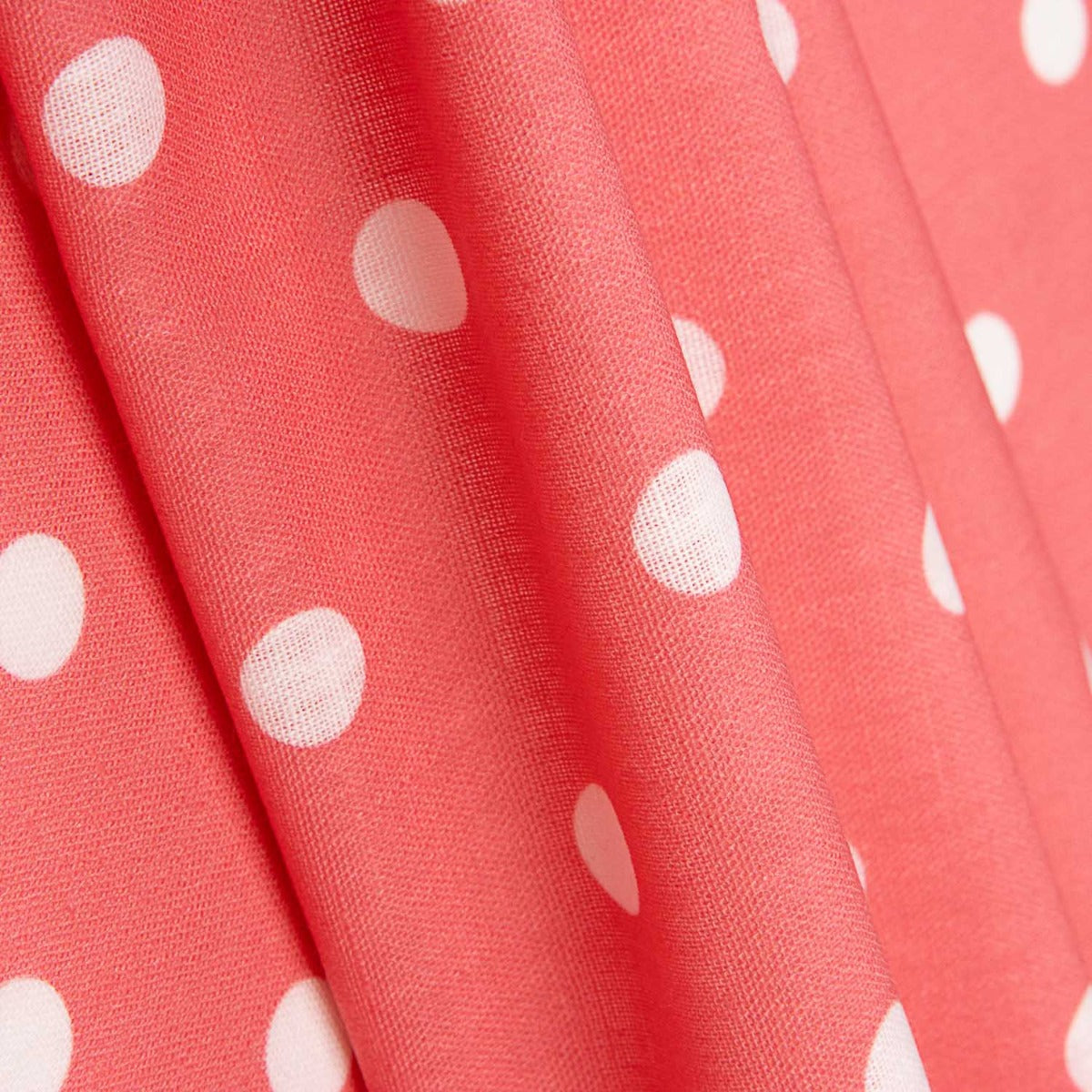 Rustikaler Stoff 7mm Coral Moon Print - Ribes y Casals