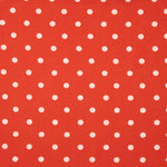 Stoff Rustikales Punktmuster 7mm Rot - Ribes y Casals