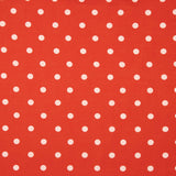 Stoff Rustikales Punktmuster 7mm Rot - Ribes y Casals