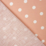 Stoff Rustic Dot Pattern 7mm Rosa - Ribes y Casals