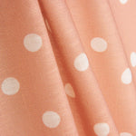 Stoff Rustic Dot Pattern 7mm Rosa - Ribes y Casals