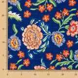 Blaues Manila bedrucktes rustikales Tuch - Ribes y Casals