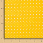 Stoff Retal Rústico Estampado Lunar 3mm Gelb - Verschiedene Größen x 140 cm breit - Ribes y Casals
