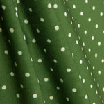 Rustikaler Stoff 3mm Dot Muster Olive - Ribes y Casals