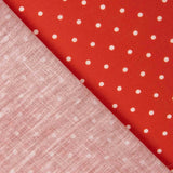 Stoff Rustikales Punktmuster 3mm Rot - Ribes y Casals