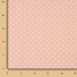 Stoff Rustikales Punktmuster 3mm Rosa - Ribes y Casals