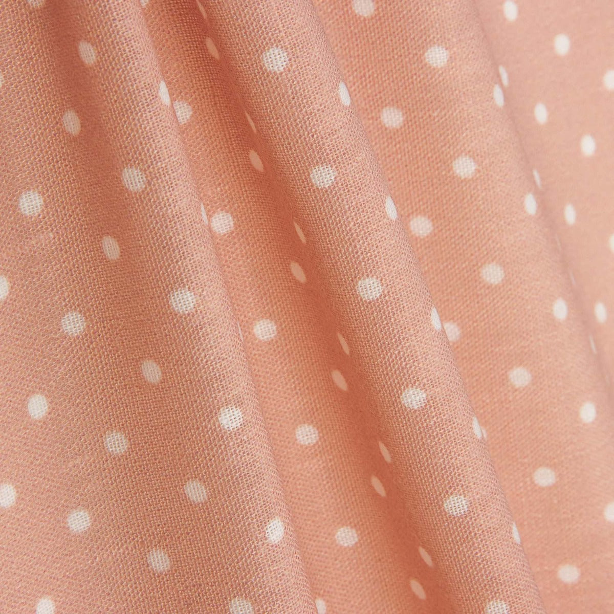 Stoff Rustikales Punktmuster 3mm Rosa - Ribes y Casals