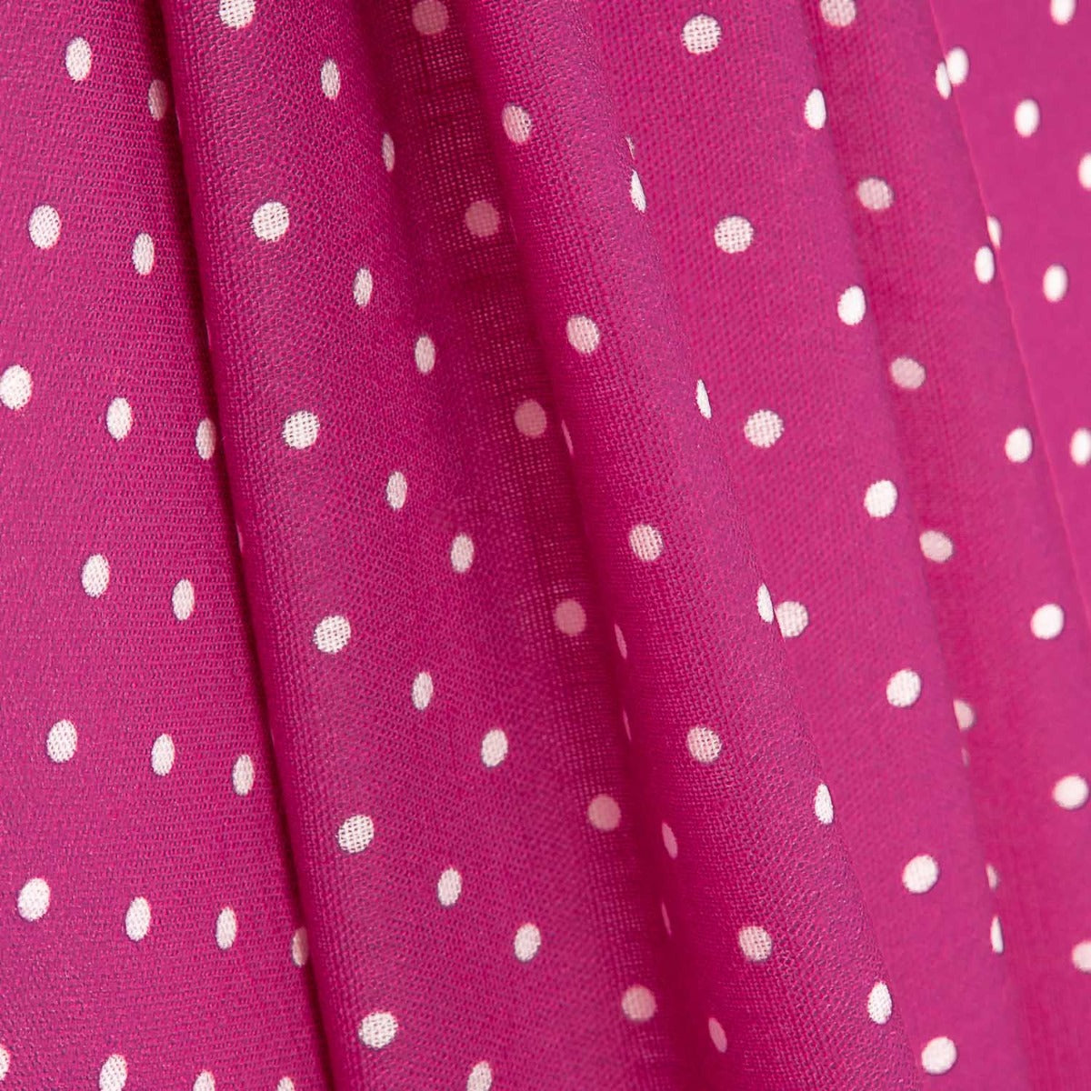 3mm Fuchsia Rustikaler Stoff mit Punktmuster - Ribes y Casals