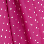 3mm Fuchsia Rustikaler Stoff mit Punktmuster - Ribes y Casals