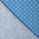Stoff Rustikales Punktmuster 3mm Blau - Ribes y Casals