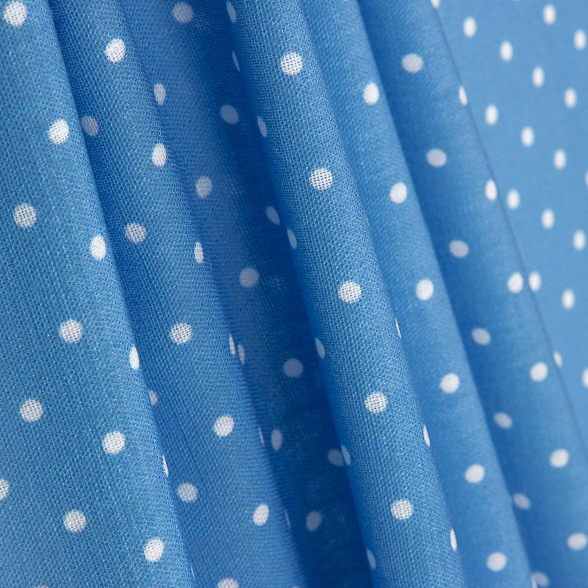 Stoff Rustikales Punktmuster 3mm Blau - Ribes y Casals