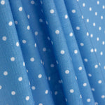 Stoff Rustikales Punktmuster 3mm Blau - Ribes y Casals