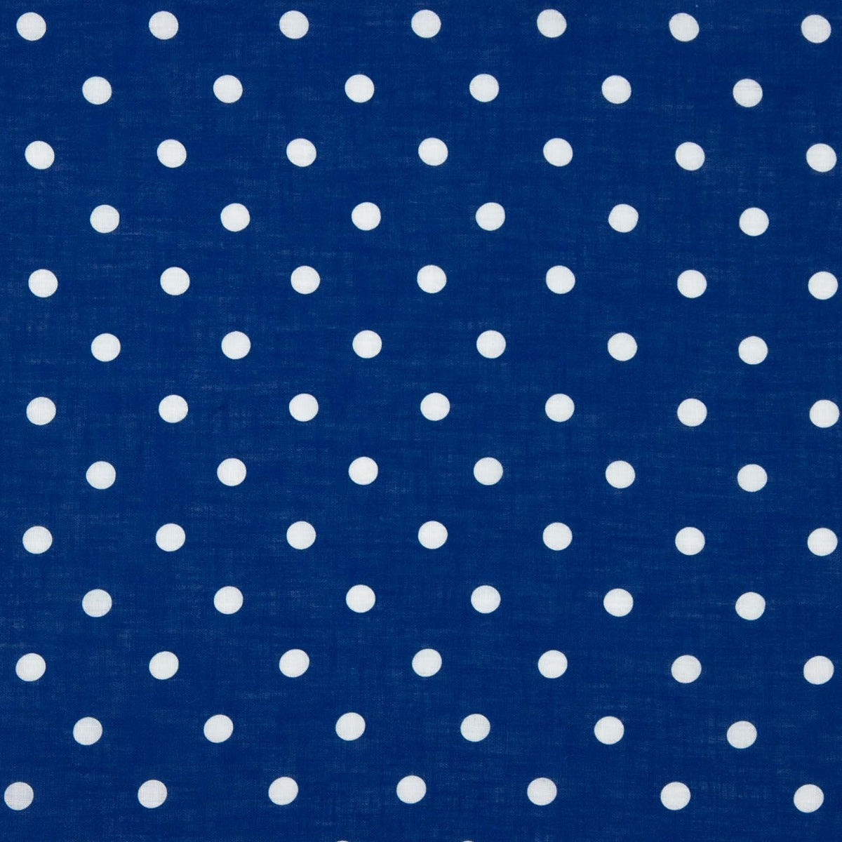 7mm Blau Rustikaler Polka Dot Gedruckter Stoff - Verschiedene Größen x Breite 140 cm - Ribes y Casals