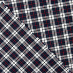 Retal Viyela Retal Viyela Bild Aberdeen Navy-Burgundy 170 x 150 cm - Ribes y Casals