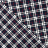 Retal Viyela Retal Viyela Bild Aberdeen Navy-Burgundy 170 x 150 cm - Ribes y Casals