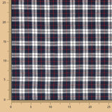 Retal Viyela Retal Viyela Bild Aberdeen Navy-Burgundy 170 x 150 cm - Ribes y Casals