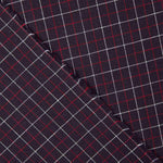 Retal Viyela Tischtuch Norwegen Marine-Rot - Breite 150 cm - Ribes y Casals