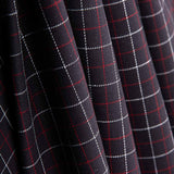 Retal Viyela Tischtuch Norwegen Marine-Rot - Breite 150 cm - Ribes y Casals