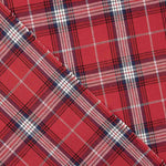 Retal Viyela Bild Glasgow Rot - Verschiedene Größen x Breite 150 cm - Ribes y Casals