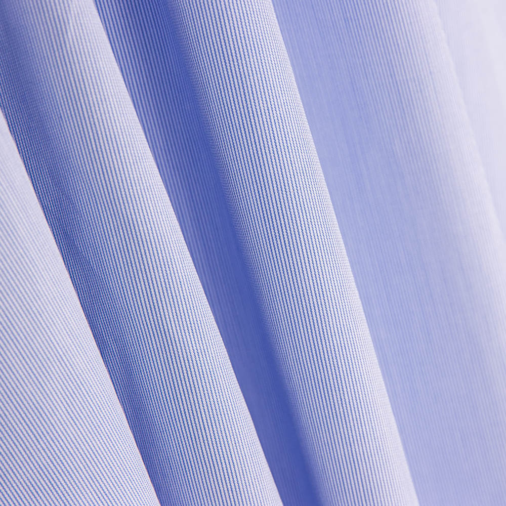 Baumwollhemd Minis Blau gestreift - Ribes y Casals