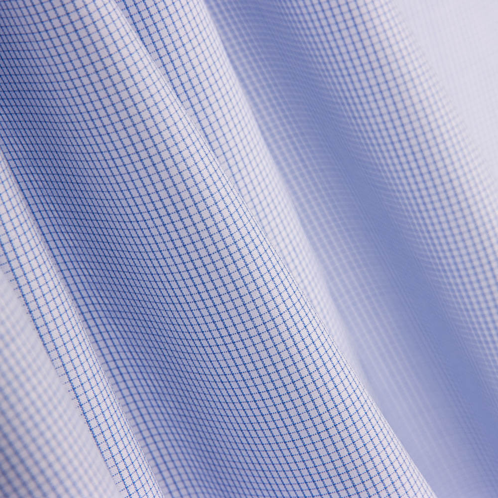 Hemd Baumwolle Blau Fensterplatz - Ribes y Casals