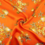 Satin Silk Natural Portofino Coral Intense - Ribes y Casals