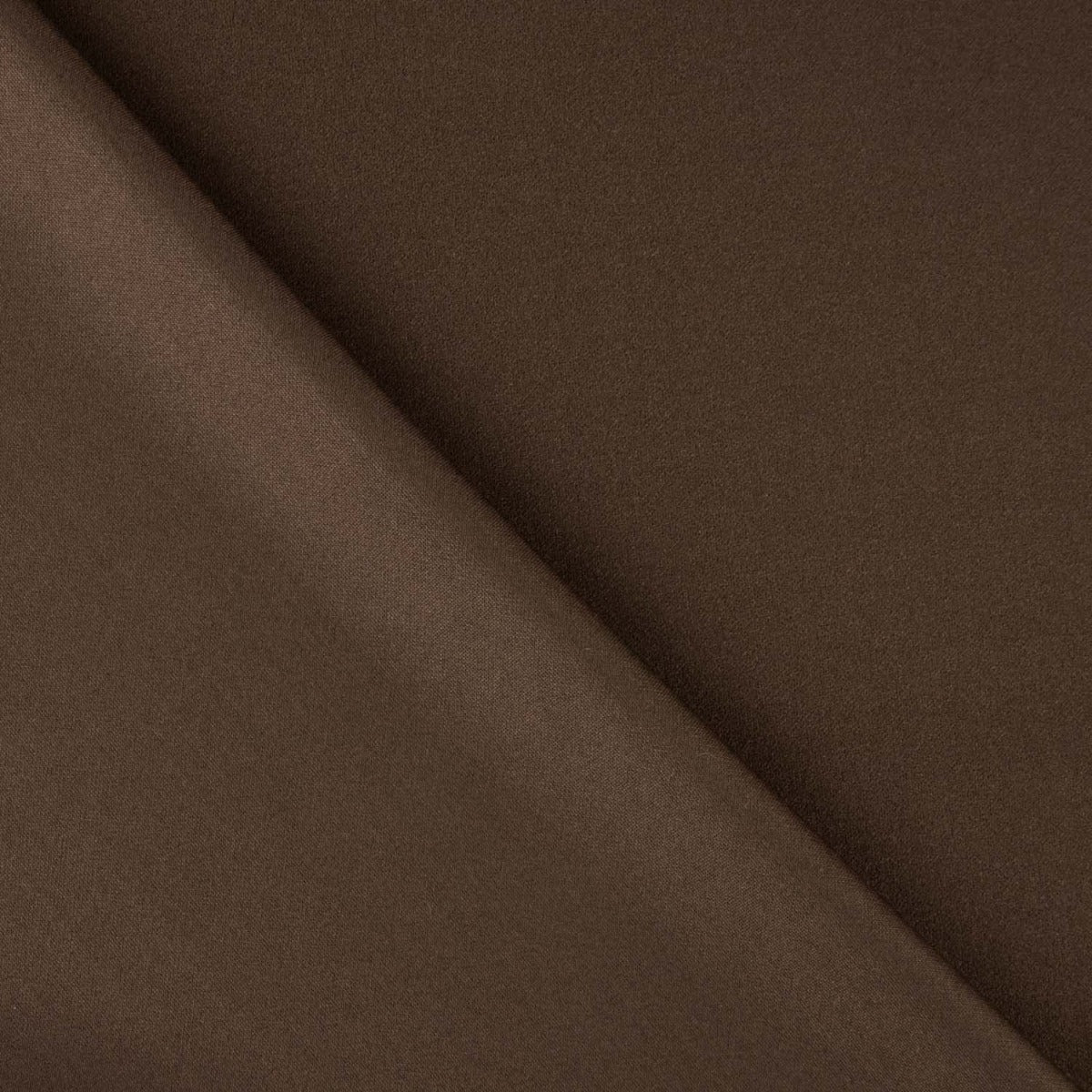 Reststück Crêpe-Neopren-Strickstoff, braun – verschiedene Maße x Breite 165 cm - Ribes y Casals