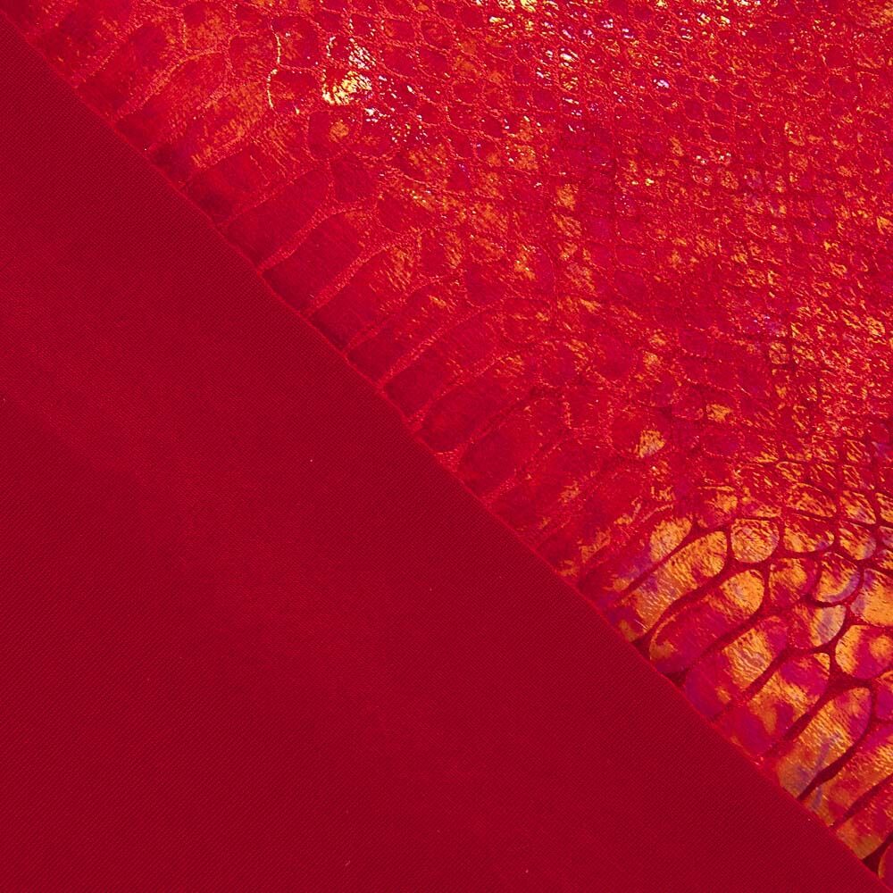 Samt-Elasthan-Schlange Rot - Ribes y Casals