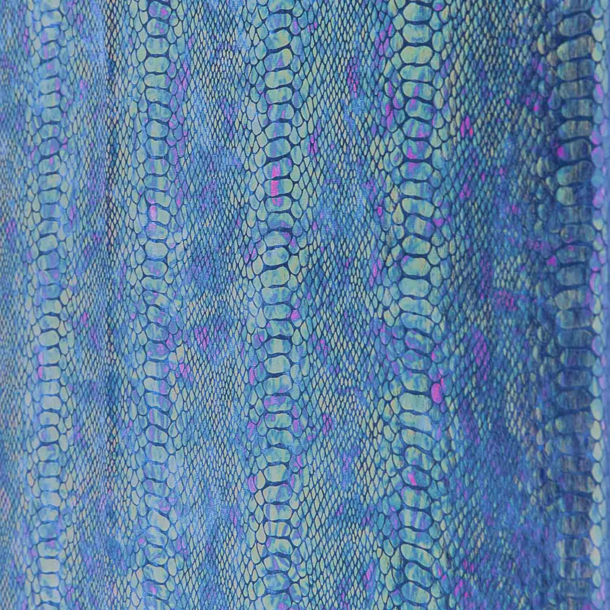 Samt-Elasthan-Schlange Blau - Ribes y Casals