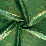 Retal Samt Spandex Schlange Grün - Verschiedene Größen x Breite 145 cm - Ribes y Casals