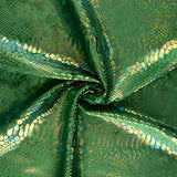 Retal Samt Spandex Schlange Grün - Verschiedene Größen x Breite 145 cm - Ribes y Casals