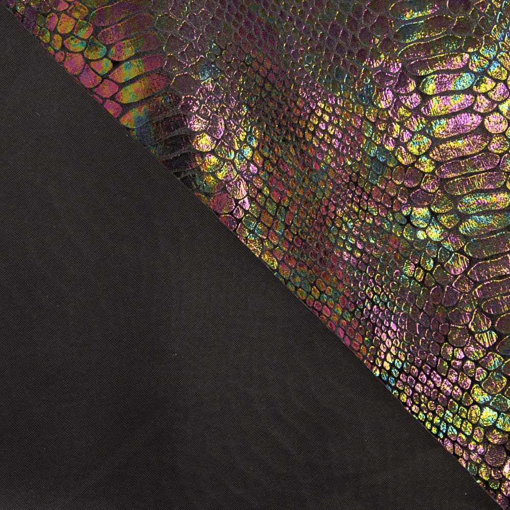 Samt-Elasthan-Schlange Schwarz - Ribes y Casals