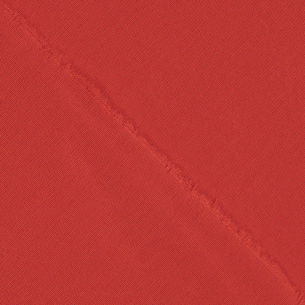 Tencel-Stoffrest, einfarbig rot – verschiedene Maße x Breite 140 cm - Ribes y Casals